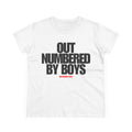 Outnumbered By Boys Tee
